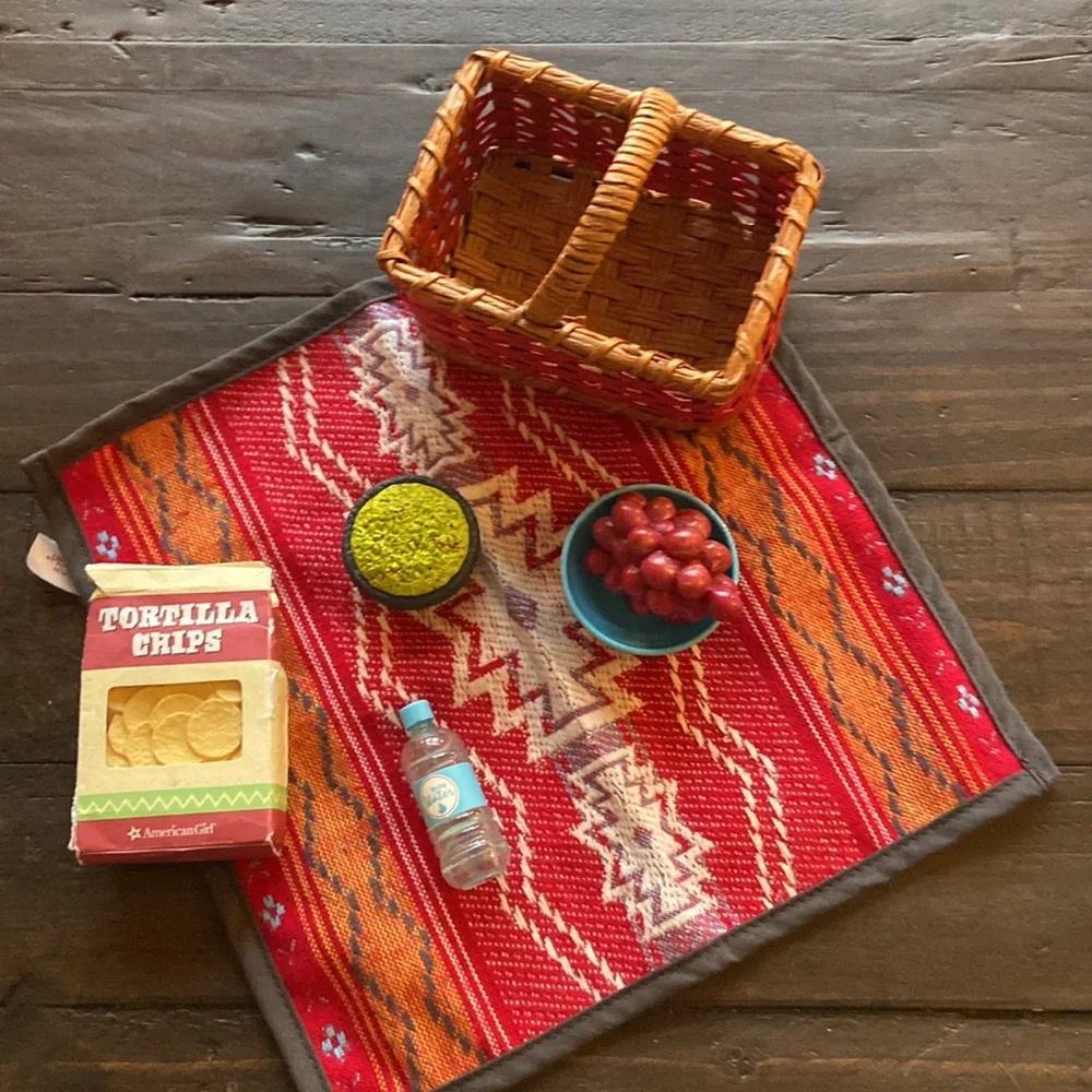American Girl Doll Accessories Saige's Picnic Set